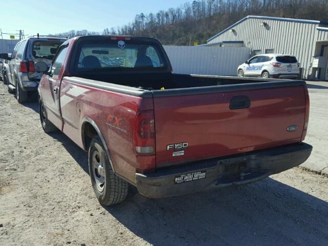 2FTRF17294CA78116 - 2004 FORD F-150 HERI RED photo 9