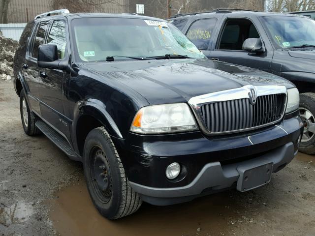 5LMEU88H54ZJ09549 - 2004 LINCOLN AVIATOR BLACK photo 1