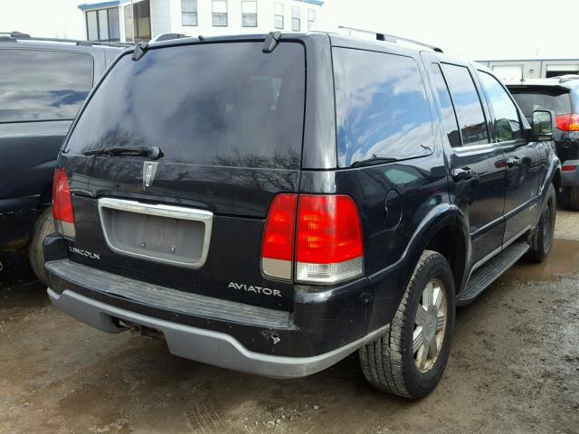 5LMEU88H54ZJ09549 - 2004 LINCOLN AVIATOR 黑色 照片 4