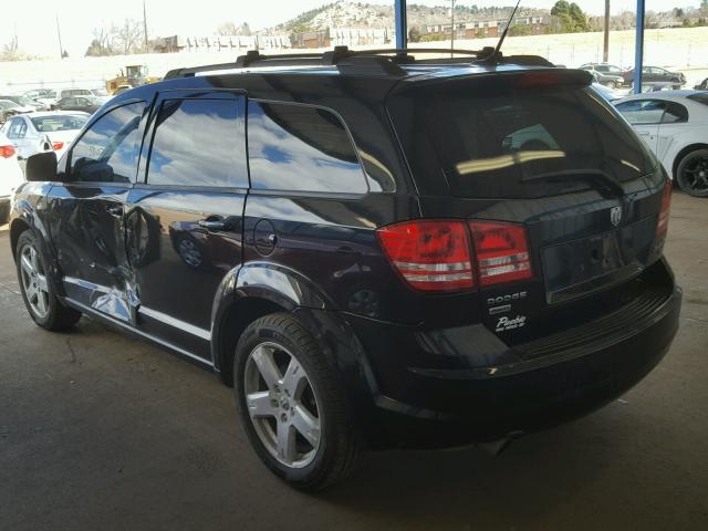 3D4PH5FV6AT107147 - 2010 DODGE JOURNEY SX BLACK photo 3