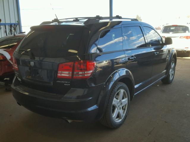 3D4PH5FV6AT107147 - 2010 DODGE JOURNEY SX BLACK photo 4