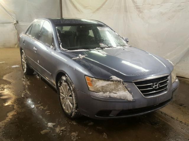 5NPET4AC3AH657439 - 2010 HYUNDAI SONATA GLS BLUE photo 1