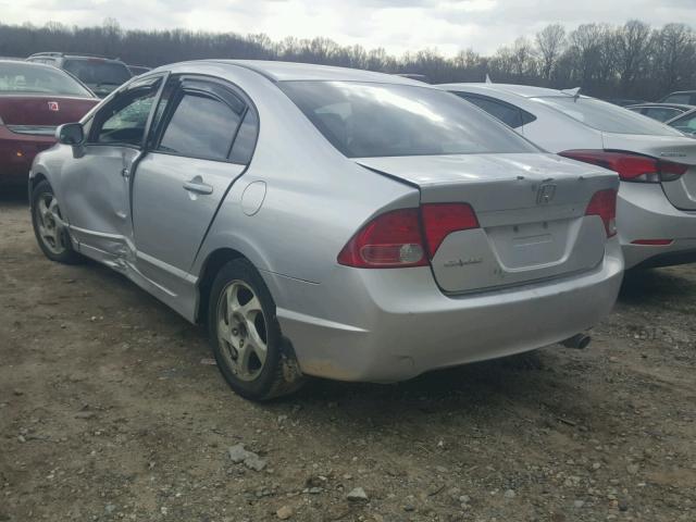 2HGFA168X6H006131 - 2006 HONDA CIVIC EX SILVER photo 3