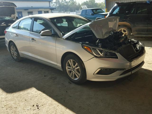 5NPE24AF0FH031108 - 2015 HYUNDAI SONATA SE SILVER photo 1