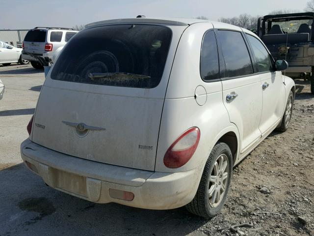 3A8FY58BX8T202230 - 2008 CHRYSLER PT CRUISER WHITE photo 4