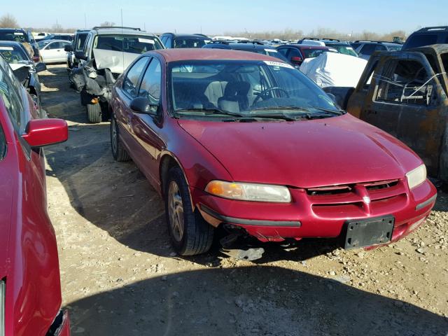 1B3EJ56H6SN577426 - 1995 DODGE STRATUS ES MAROON photo 1