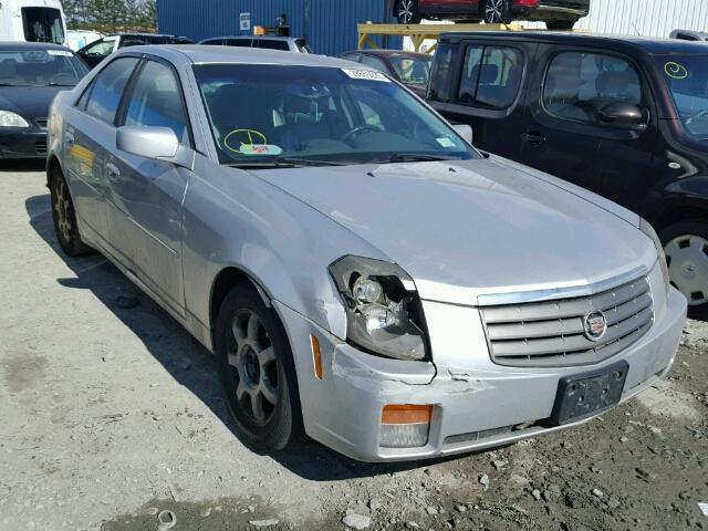 1G6DM57N730123595 - 2003 CADILLAC CTS SILVER photo 1