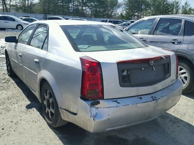 1G6DM57N730123595 - 2003 CADILLAC CTS SILVER photo 3