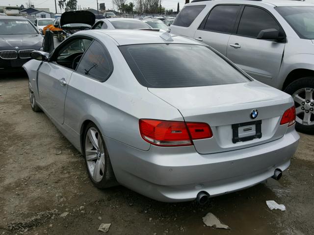 WBAWB73559P045456 - 2009 BMW 335 I SILVER photo 3