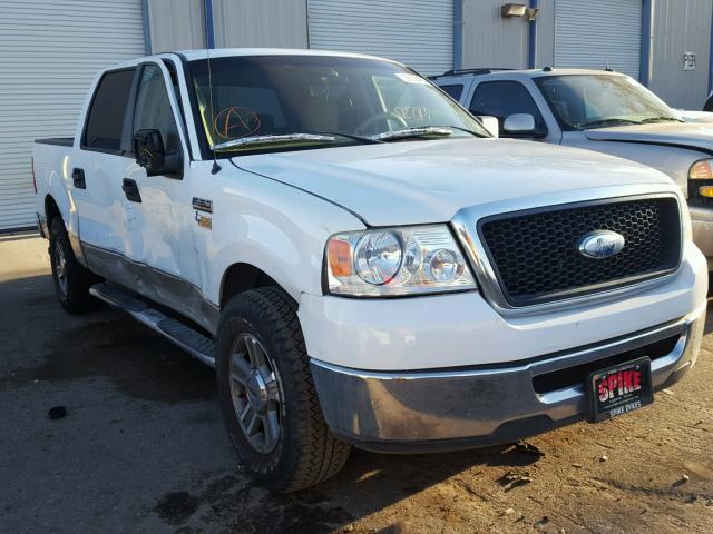 1FTRW12WX7KA96375 - 2007 FORD F150 SUPER WHITE photo 1