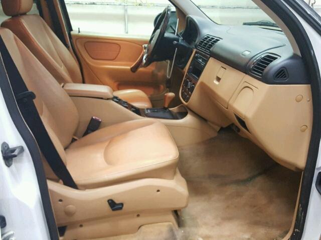 4JGAB72E0XA078049 - 1999 MERCEDES-BENZ ML 430 白色 照片 5