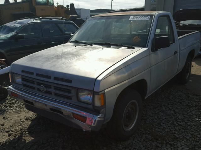 1N6SD11S7NC346617 - 1992 NISSAN TRUCK SHOR BLUE photo 2