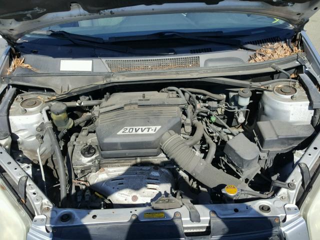 JTEGH20V510007277 - 2001 TOYOTA RAV4 SILVER photo 7