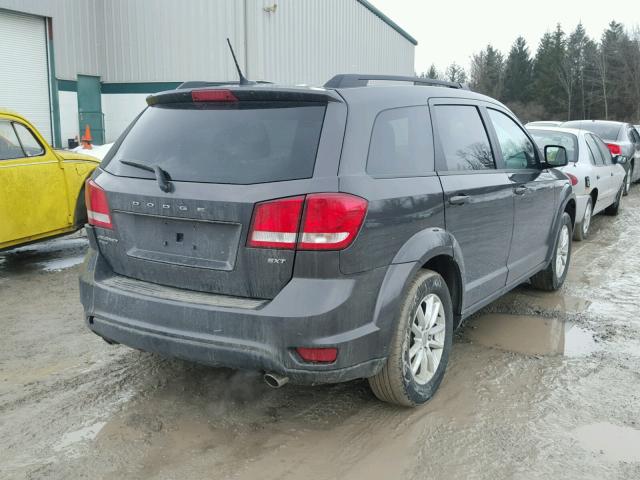 3C4PDDBG0HT592759 - 2017 DODGE JOURNEY SX GRAY photo 4