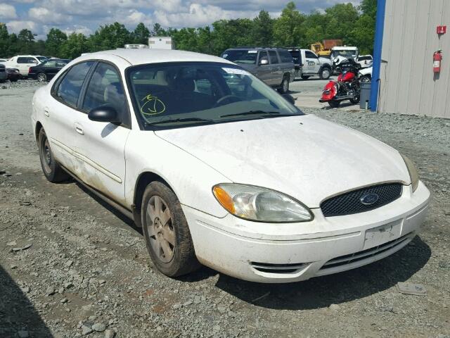 1FAFP53275A289093 - 2005 FORD TAURUS SE WHITE photo 1