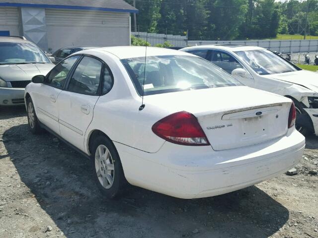 1FAFP53275A289093 - 2005 FORD TAURUS SE WHITE photo 3