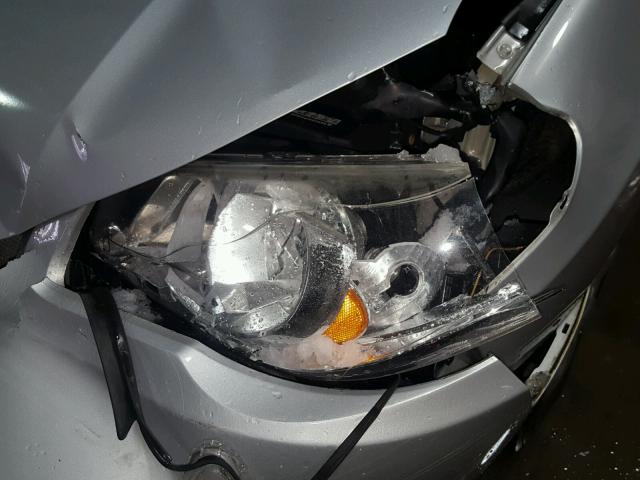 KMHDU46D78U410592 - 2008 HYUNDAI ELANTRA GL SILVER photo 9