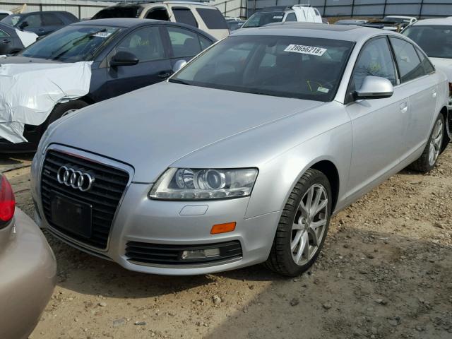 WAUSG74F99N014780 - 2009 AUDI A6 SILVER photo 2