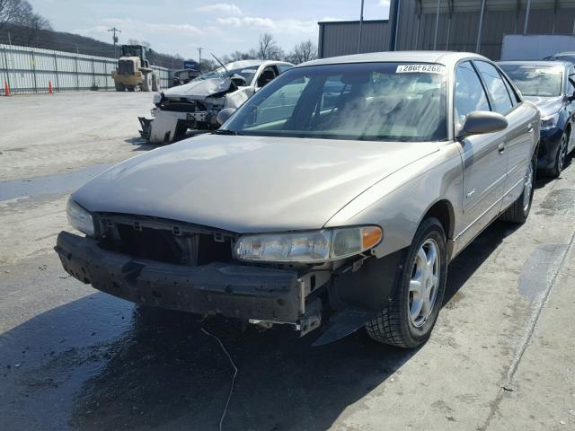 2G4WB55KX11208500 - 2001 BUICK REGAL LS 棕色 照片 2