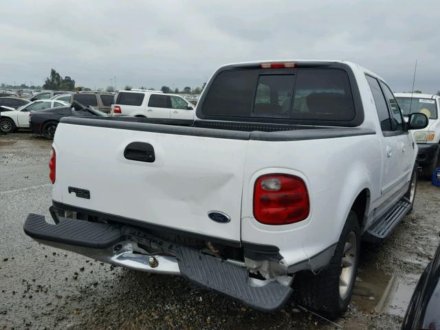 1FTRW07L71KC09912 - 2001 FORD F150 SUPER WHITE photo 4