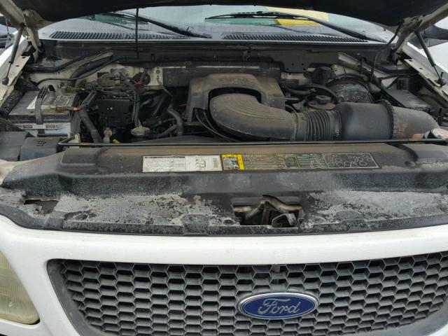 1FTRW07L71KC09912 - 2001 FORD F150 SUPER WHITE photo 7