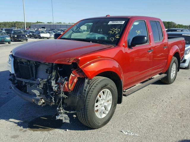 1N6DD0ER5HN736716 - 2017 NISSAN FRONTIER S RED photo 2