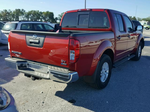 1N6DD0ER5HN736716 - 2017 NISSAN FRONTIER S RED photo 4