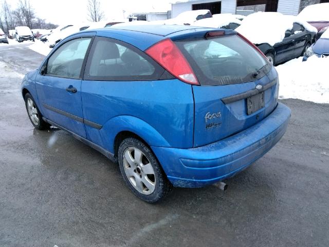 3FAFP31301R206975 - 2001 FORD FOCUS ZX3 BLUE photo 3