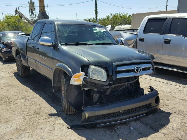 5TBRT34185S456845 - 2005 TOYOTA TUNDRA ACC GREEN photo 1