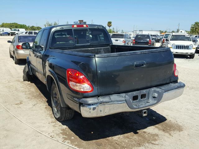 5TBRT34185S456845 - 2005 TOYOTA TUNDRA ACC GREEN photo 3