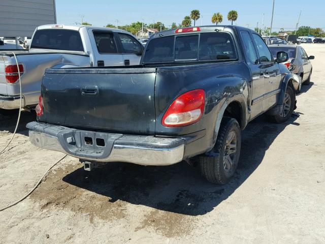 5TBRT34185S456845 - 2005 TOYOTA TUNDRA ACC GREEN photo 4