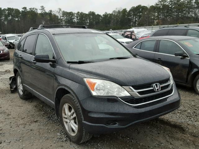 5J6RE3H75AL002610 - 2010 HONDA CR-V EXL BLACK photo 1