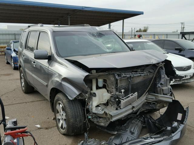 5FNYF38869B003724 - 2009 HONDA PILOT TOUR GRAY photo 1