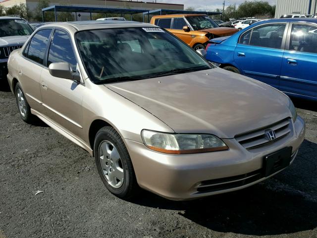 1HGCG16552A010491 - 2002 HONDA ACCORD EX GOLD photo 1