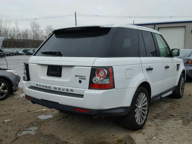 SALSF2D42BA715450 - 2011 LAND ROVER RANGE ROVE WHITE photo 4