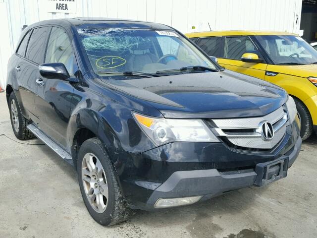 2HNYD28318H532957 - 2008 ACURA MDX TECHNO BLACK photo 1