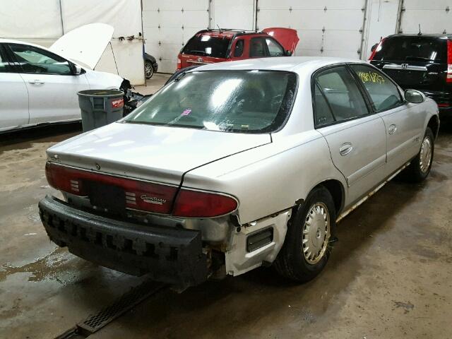 2G4WY55J221121925 - 2002 BUICK CENTURY LI SILVER photo 4