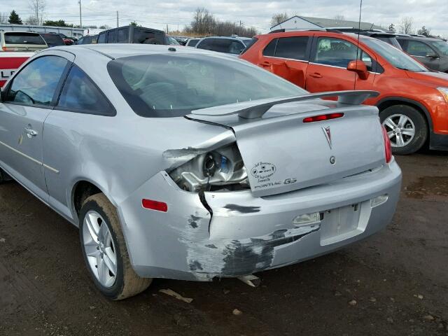 1G2AL18F087182137 - 2008 PONTIAC G5 SILVER photo 9