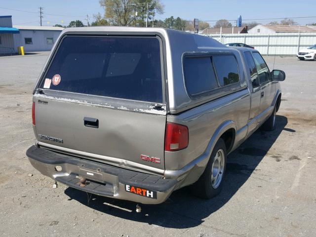 1GTCS19X138283849 - 2003 GMC SONOMA BEIGE photo 4