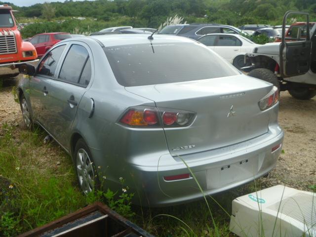 JA32U1FU8FU002981 - 2015 MITSUBISHI LANCER DE SILVER photo 3