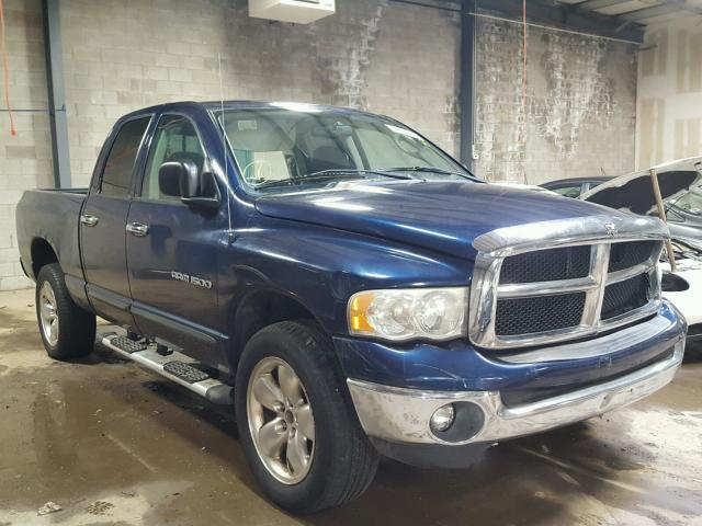 1D7HU18Z43S206405 - 2003 DODGE RAM 1500 S BLUE photo 1