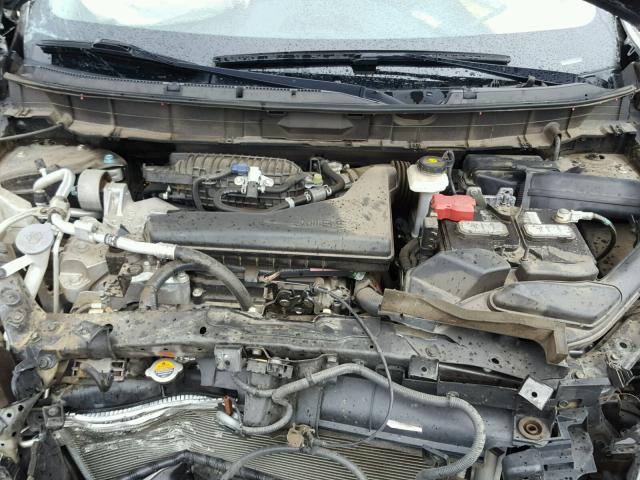 5N1AT2MV8FC879070 - 2015 NISSAN ROGUE S CHARCOAL photo 7