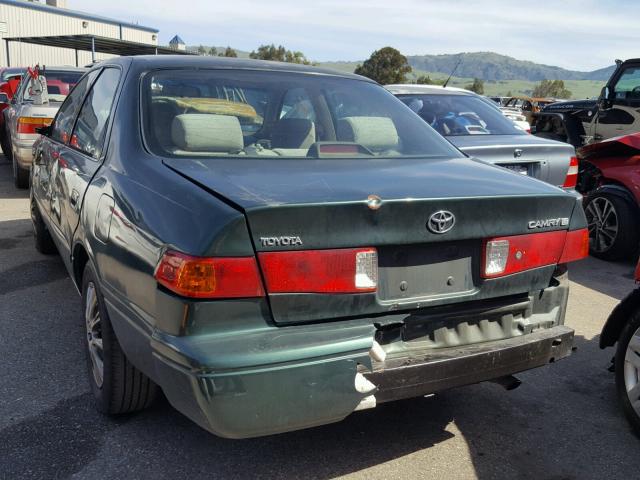 4T1BG22K21U039211 - 2001 TOYOTA CAMRY CE GREEN photo 3