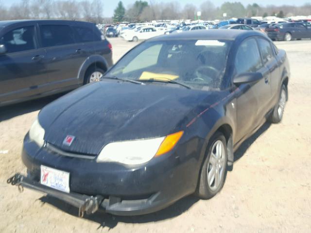 1G8AN15F57Z182867 - 2007 SATURN ION LEVEL BLACK photo 2