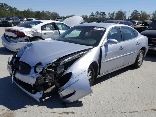 2G4WD582861242948 - 2006 BUICK LACROSSE C SILVER photo 2