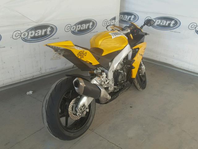 ZD4RKU049DS000332 - 2013 APRILIA RSV4 R YELLOW photo 4