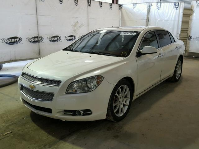 1G1ZG5E71CF290040 - 2012 CHEVROLET MALIBU LTZ Ақ фото 2