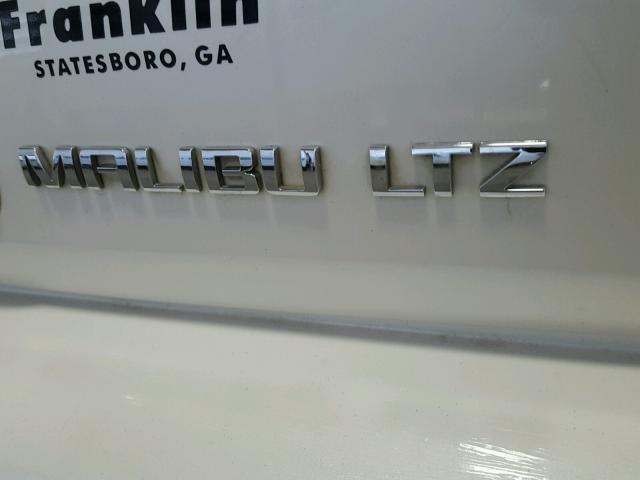 1G1ZG5E71CF290040 - 2012 CHEVROLET MALIBU LTZ Ақ фото 9