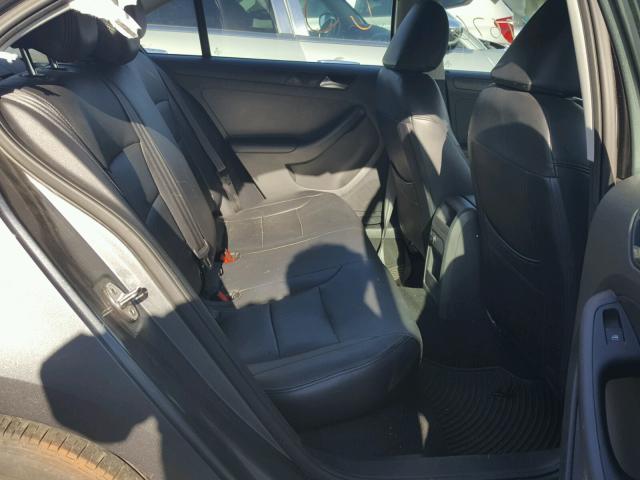 3VW1K7AJ4FM307723 - 2015 VOLKSWAGEN JETTA BASE Գրաֆիտ լուսանկար 6