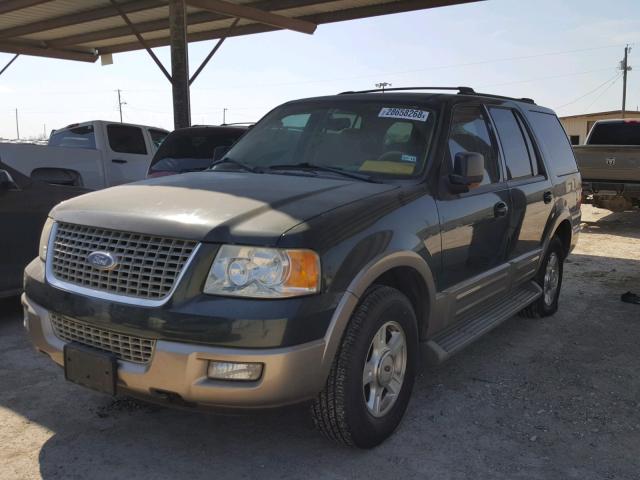 1FMPU17L23LC59810 - 2003 FORD EXPEDITION GREEN photo 2